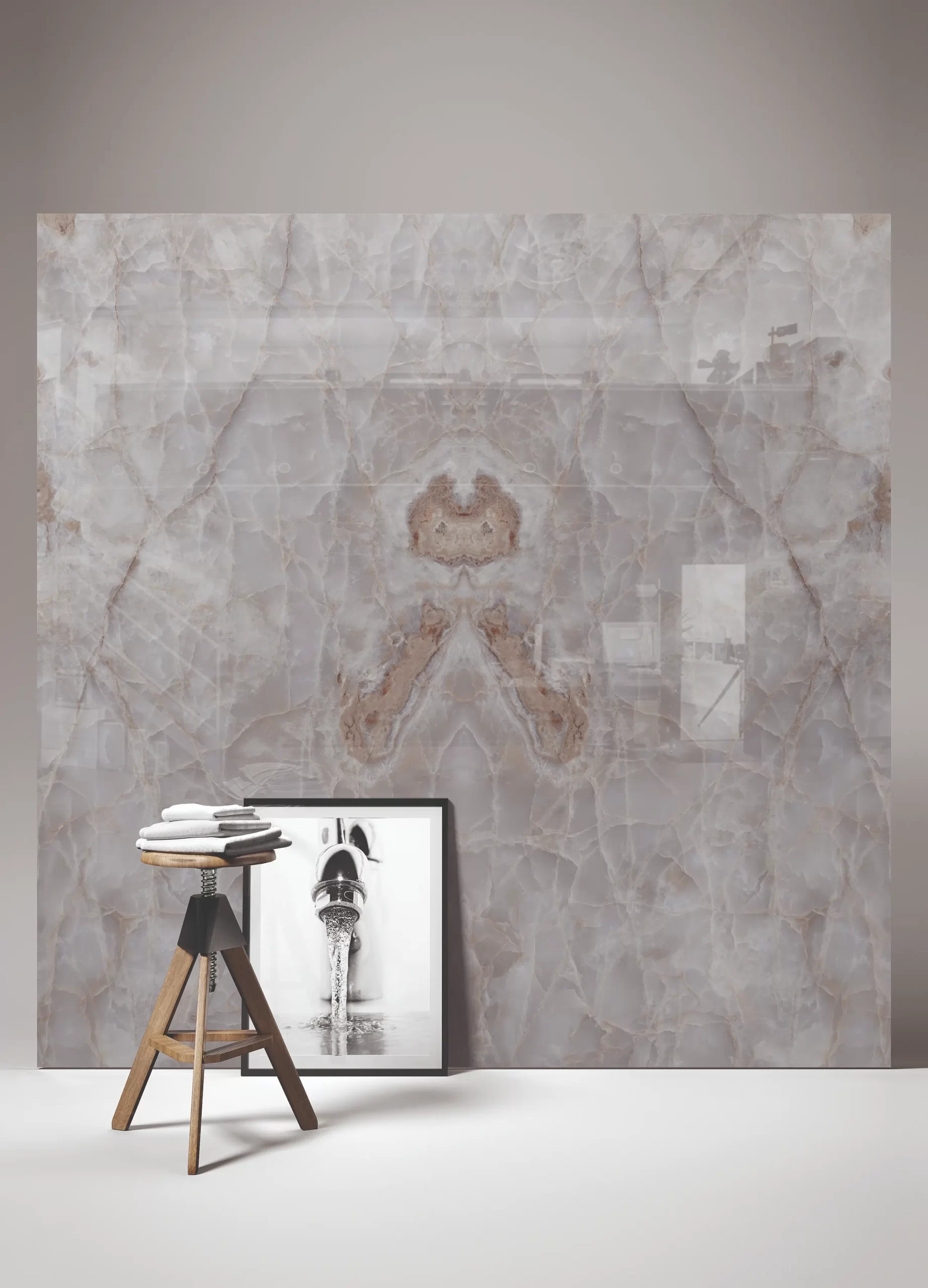 Κεραμική επιφάνεια Onyx από τη LEVEL