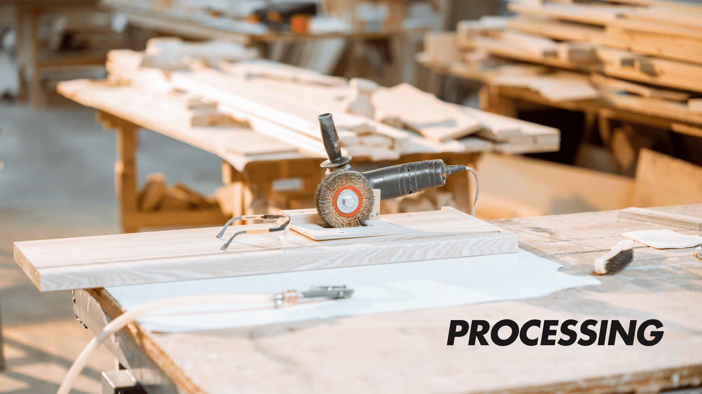 Επεξεργασία επιφανειών με ειδικά εργαλεία για λείο και κομψό φινίρισμα